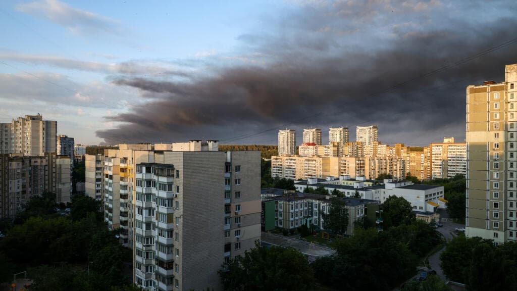 Russia launches deadly strikes on Kyiv after attack on Moscow warehouses