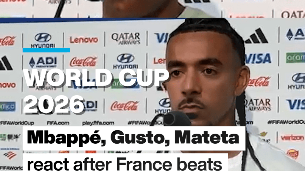 World Cup 2026: Mbappé, Gusto, Mateta react after France beats Sweden 3-0