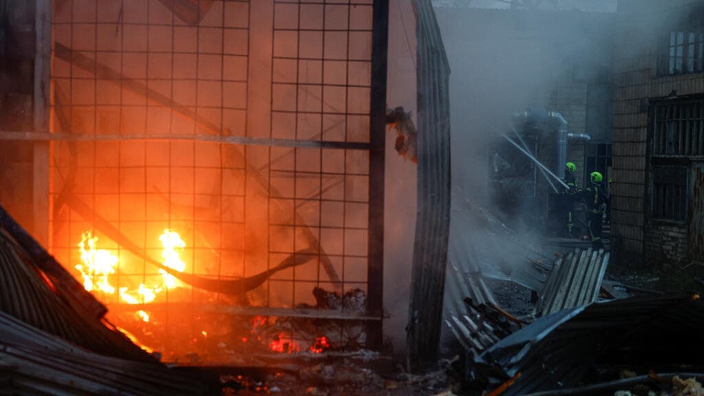 Ukraine: Deadly Russian drone strike hits central Kyiv