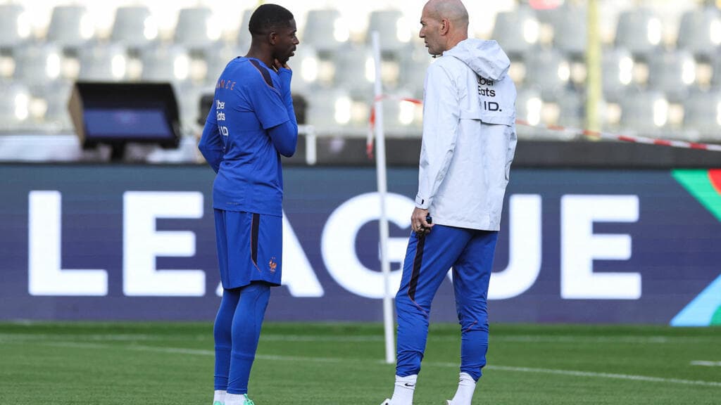 Nations League: With Mbappé away, Dembélé steps into new role
