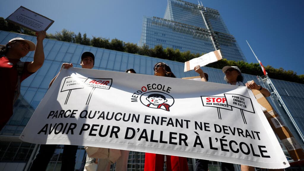 Paris court hands monitor 18-month suspended sentence for assaulting preschooler in abuse scandal