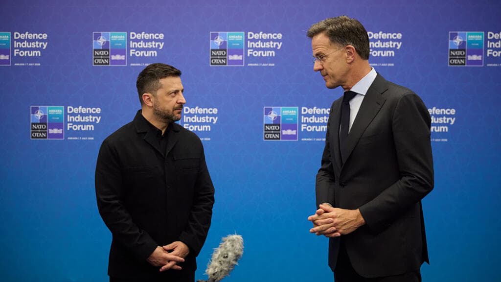 Zelensky signs defence deals with Denmark, Estonia and Netherlands