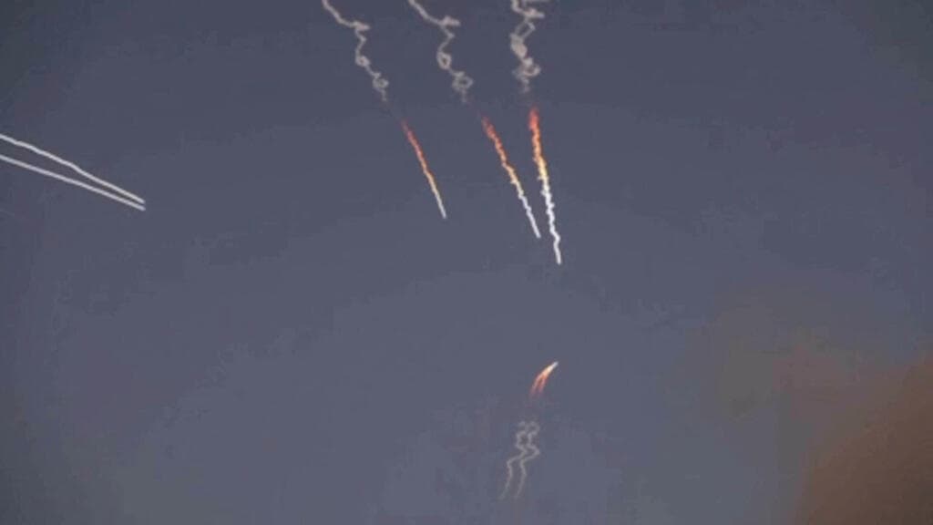 Middle East live: US forces shoot down Iranian drones near Strait of Hormuz