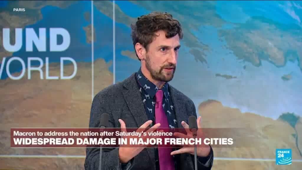 France protests: "There's a constant back and forth over who's actually responsible"