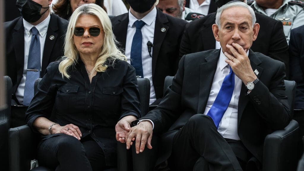Netanyahu's wife shares conspiracy that opposition leader had early knowledge of Oct 7 attacks