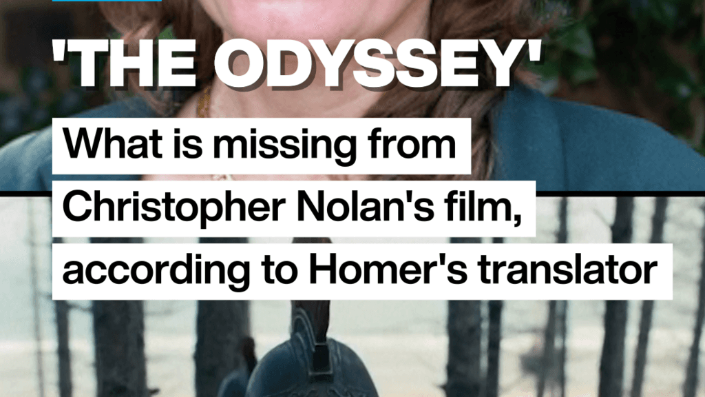 'The #Odyssey': What's missing from #Nolan's film according to Homer's translator