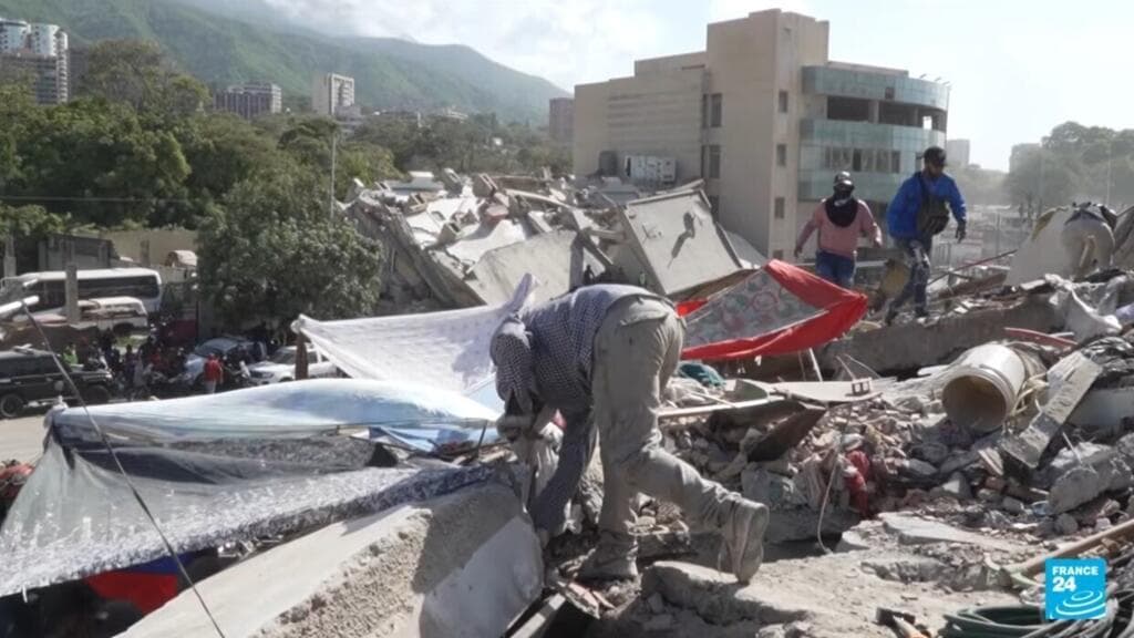 ‘We’ve lost so many’: Venezuelans search for loved ones under quake rubble