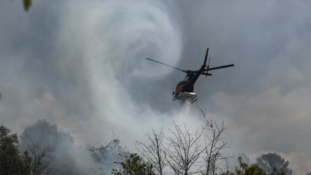 In pictures: Wildfires ravage parts of southern France