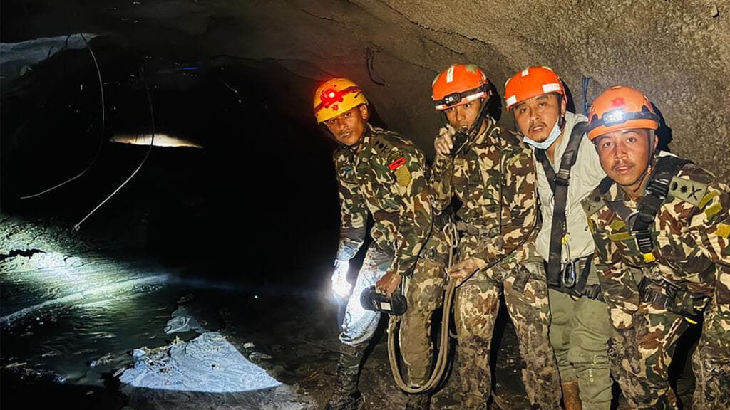 Nepal rescue teams seek hundreds of workers trapped in hydropower tunnels by deadly floods