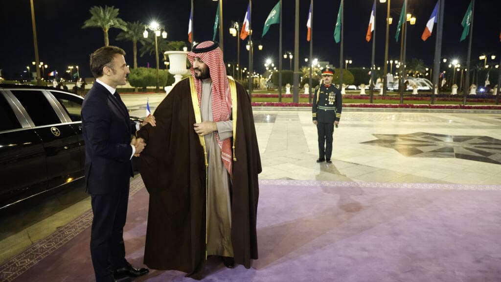 Macron hosts Saudi's MBS for visit ranging from esports to Mideast