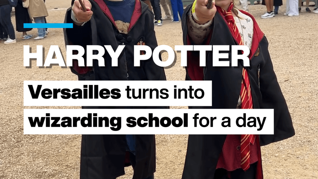 Harry Potter: Versailles turns into wizarding school for a day