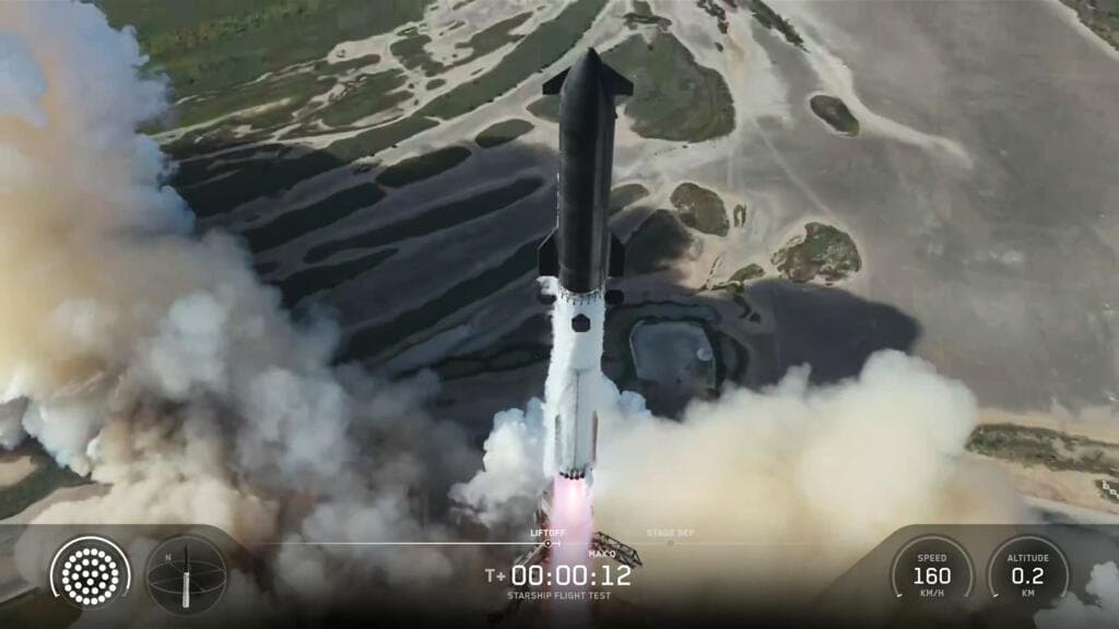 SpaceX's Starship splashes down in Indian Ocean after successful test flight