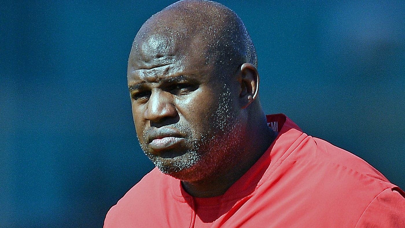 Eric Bieniemy returns to practice for the first time since his wife's shooting, says it's 'great to be back'