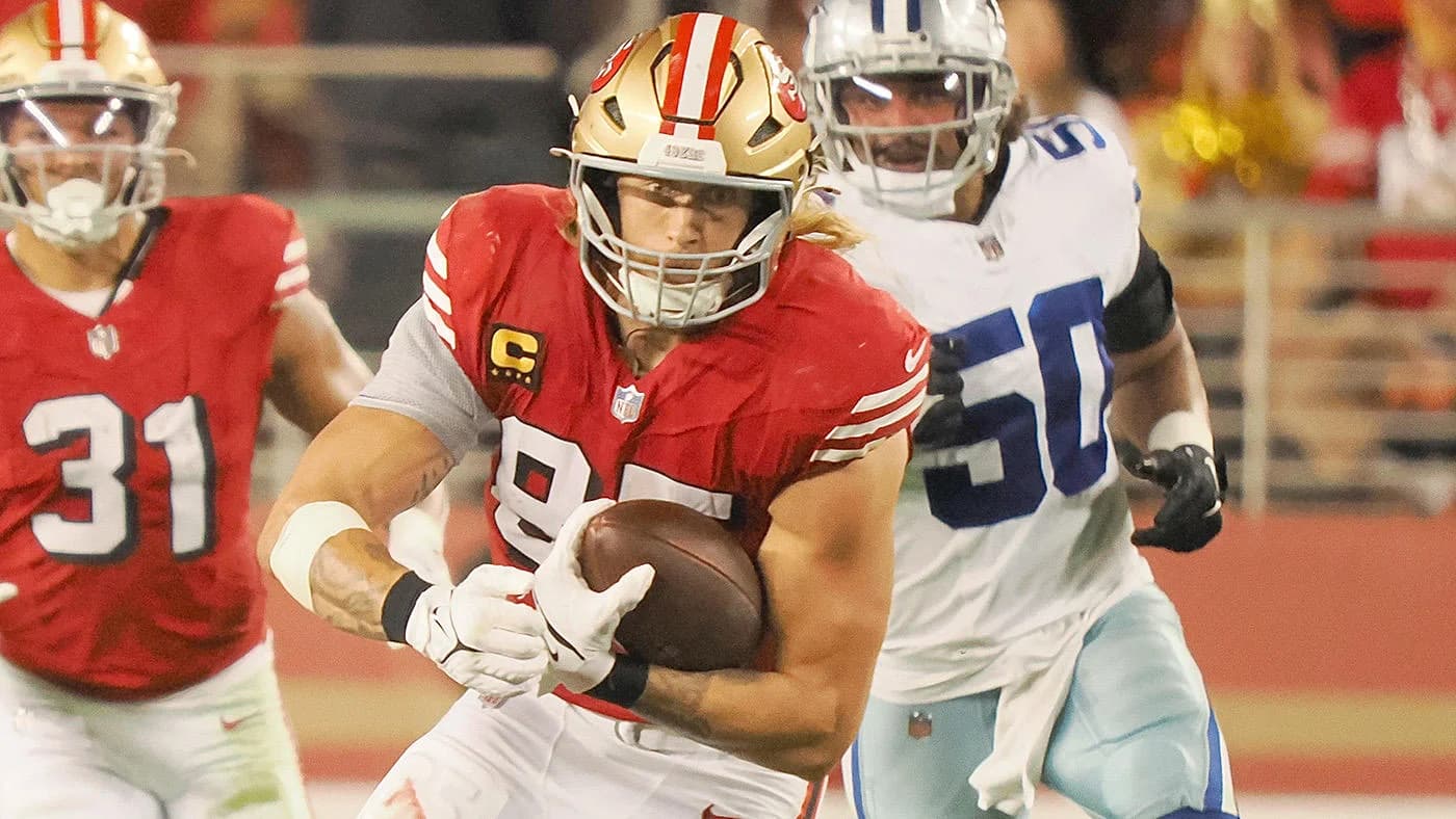 49ers vs. Commanders odds, picks: Monday Night Football first touchdown predictions include George Kittle