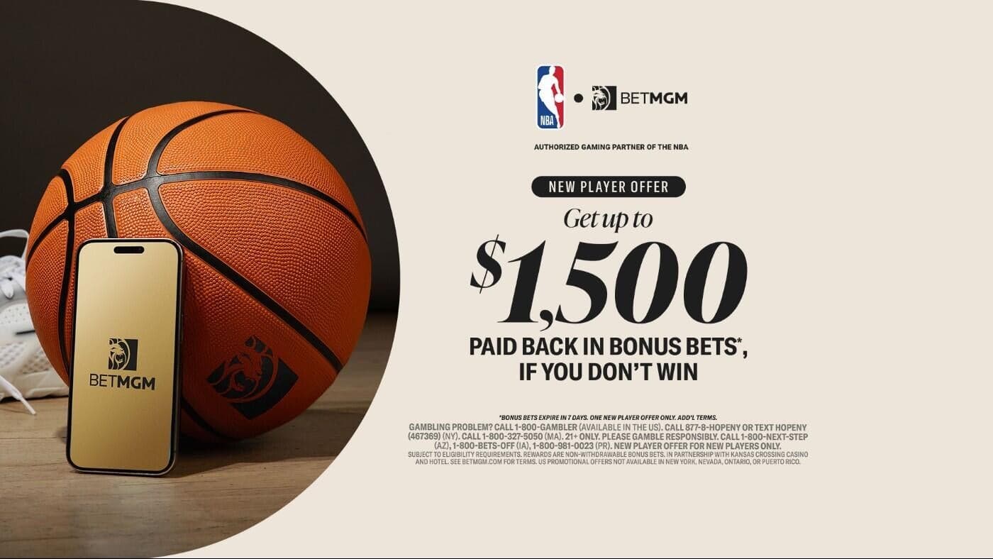 Use BetMGM bonus code CBSSPORTS to get $1,500 in bonus bets for Knicks-Spurs NBA Finals Game 3, MLB on Monday