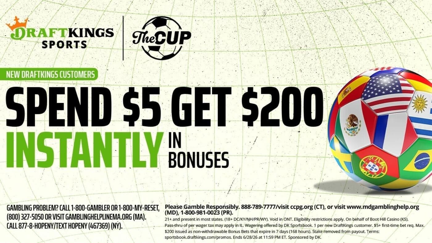 Use DraftKings promo code for $200 in bonus bets by targeting Knicks-Spurs NBA Finals Game 3, MLB on Monday