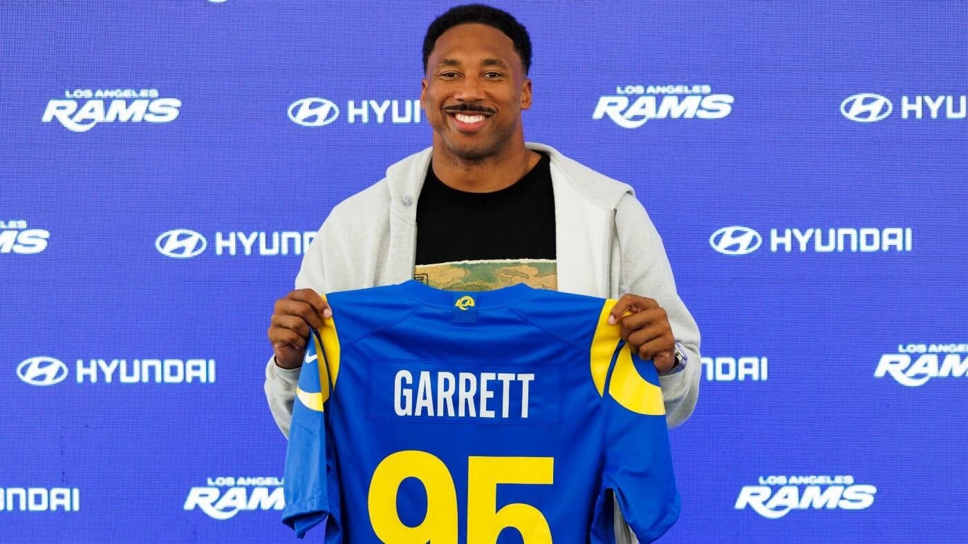 In trading for Myles Garrett, the Rams just acquired the NFL's biggest defensive cheat code