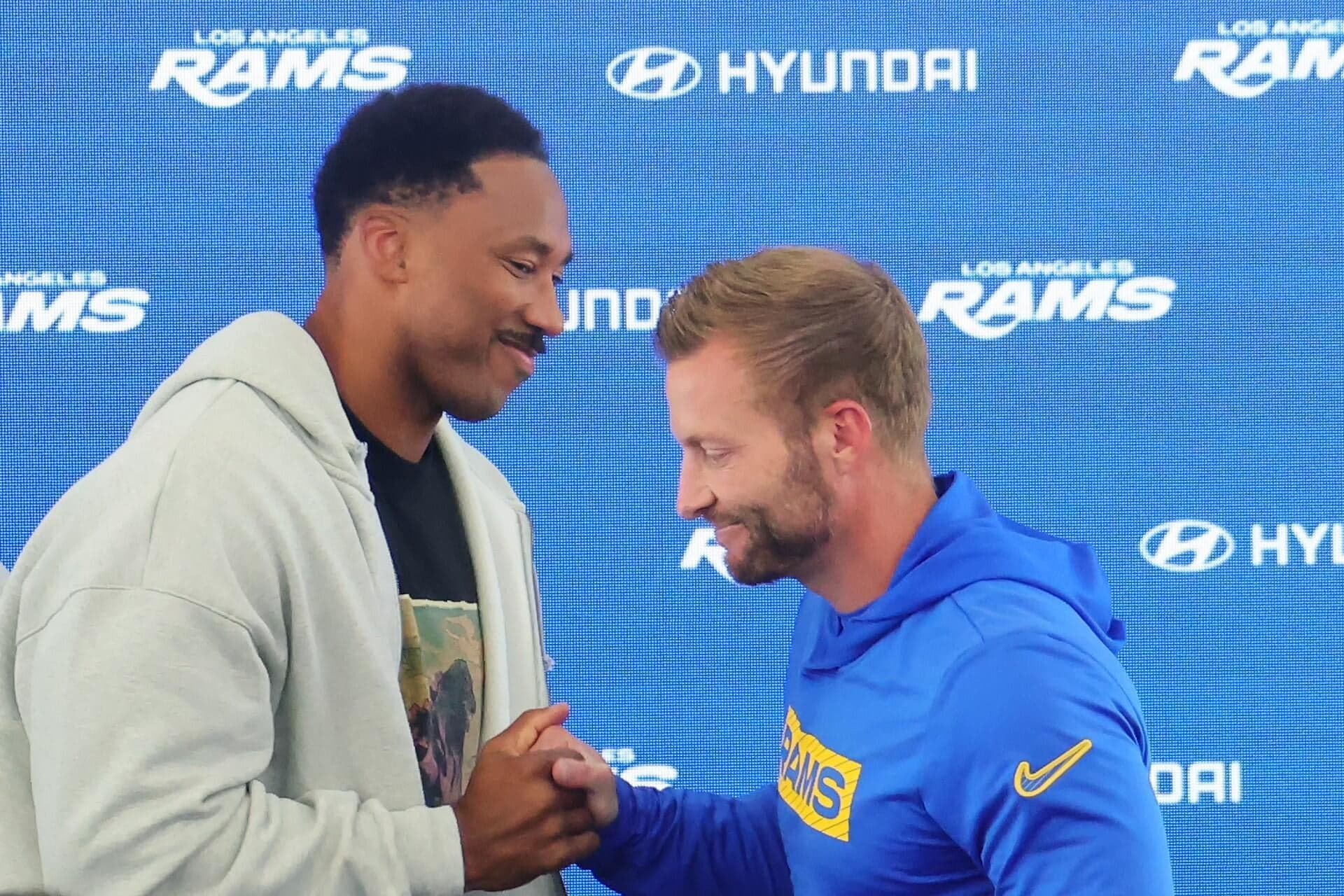 Rams' Myles Garrett wants to break an NFL record that has stood for 23 years and he might just pull it off