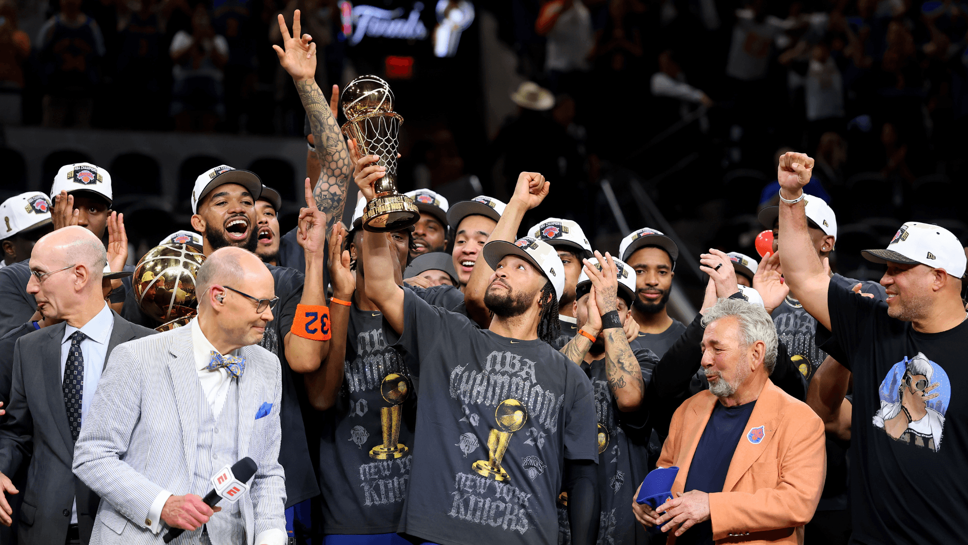 Knicks' Jalen Brunson named NBA Finals MVP after 45-point outburst in Game 5 win over Spurs