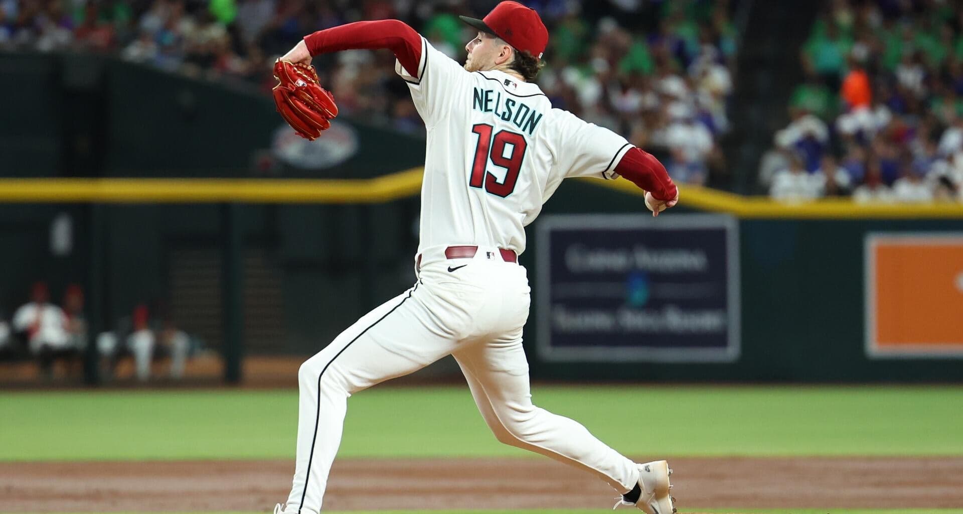 Angels vs. Diamondbacks Monday MLB parlay: Look for the good version of Ryne Nelson to show up for Arizona