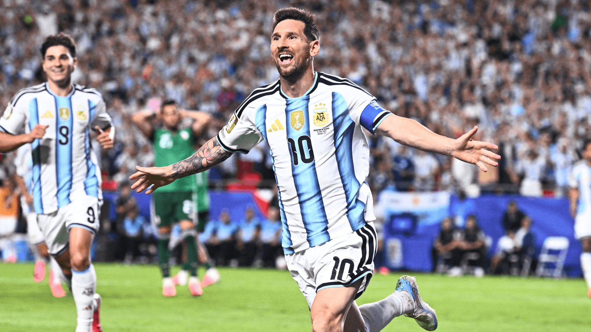 Lionel Messi ties record for most career World Cup goals with incredible hat trick for Argentina vs. Algeria