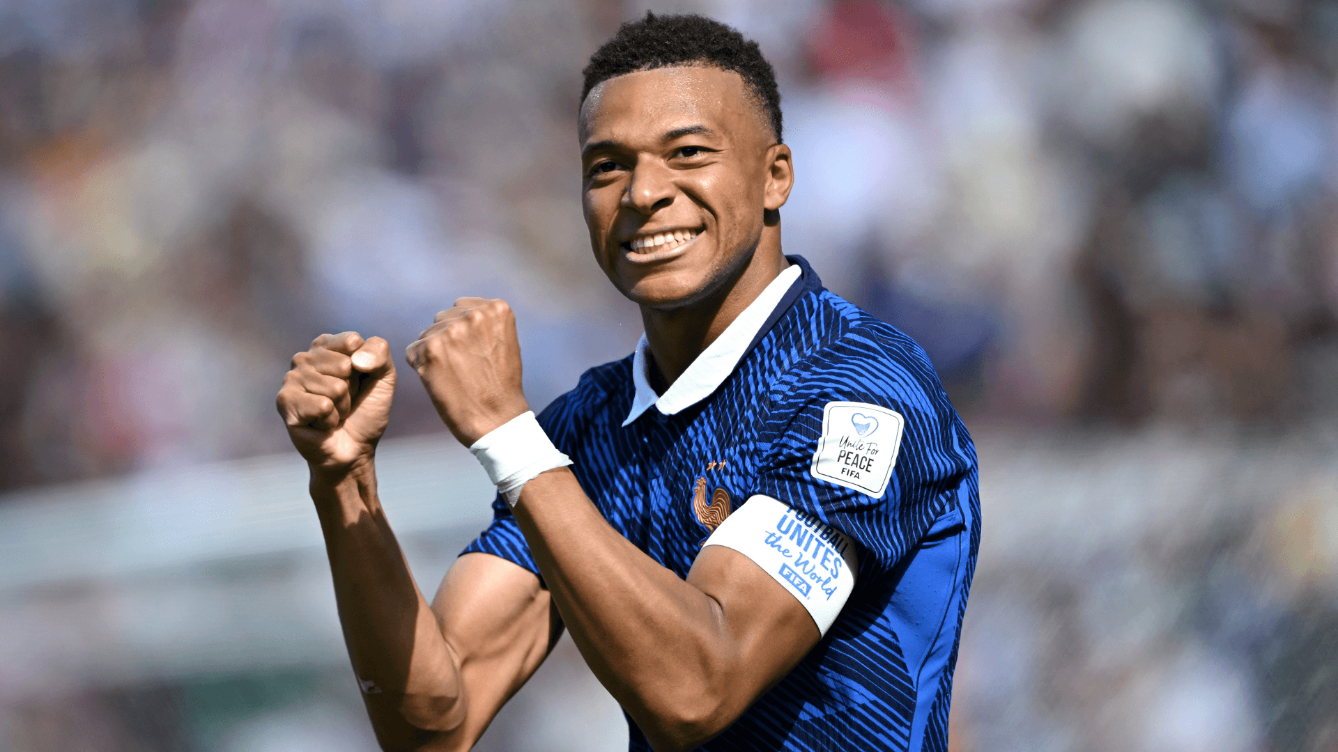 Kylian Mbappe shines as France overcomes two-hour weather delay to beat Iraq
