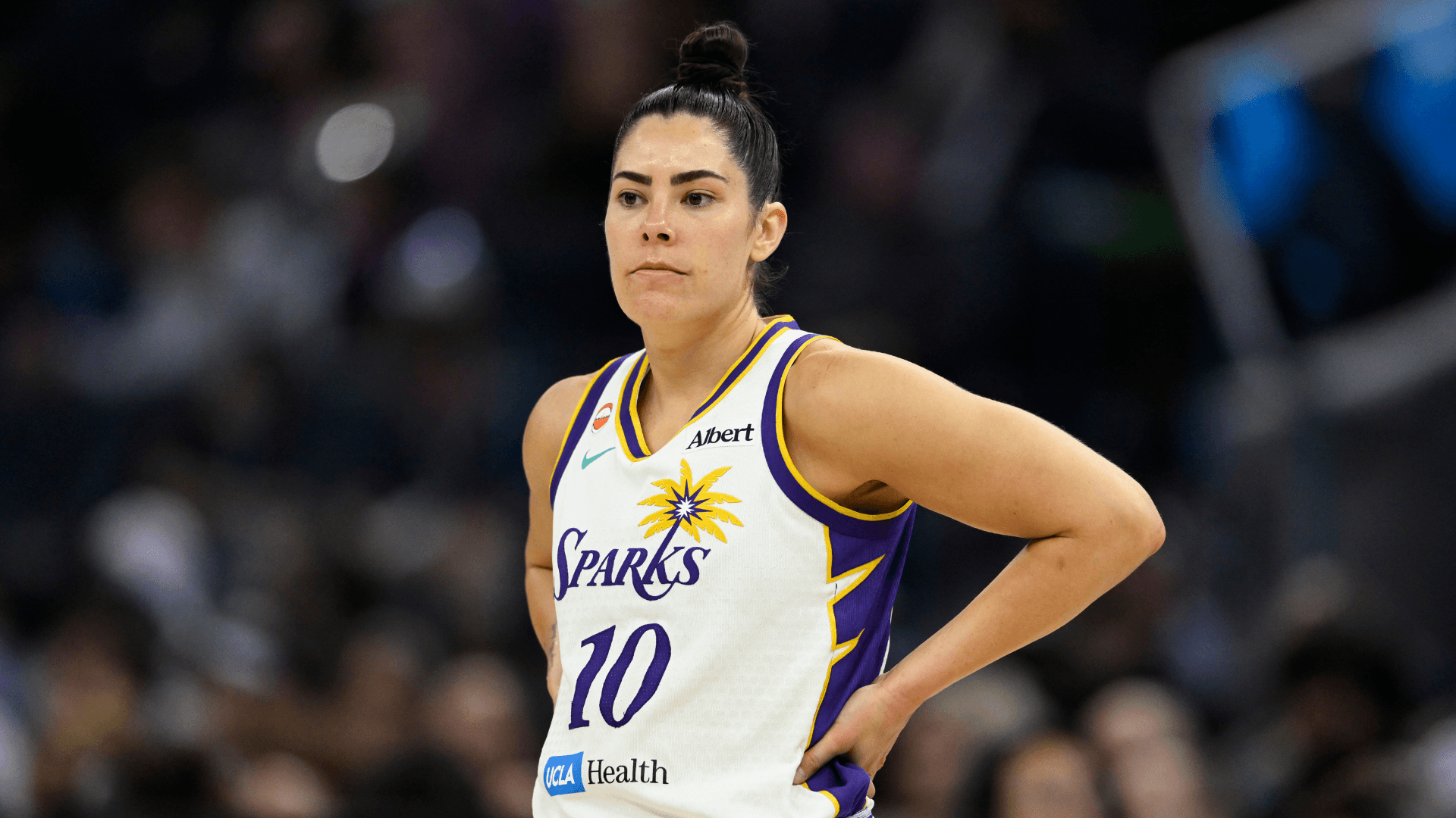 Kelsey Plum out at least four weeks with leg injury: How it happened, what it means for Sparks' playoff hopes