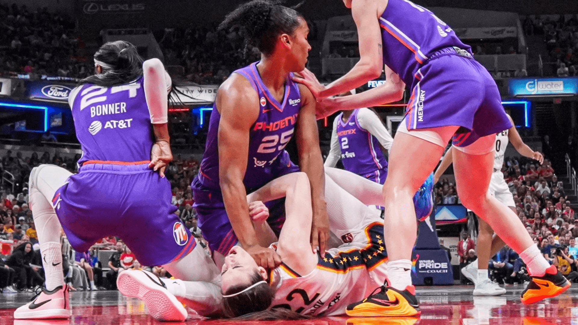 'Utterly disrespectful': Fever coach Stephanie White calls out Mercury for 'cheap shots' on Caitlin Clark