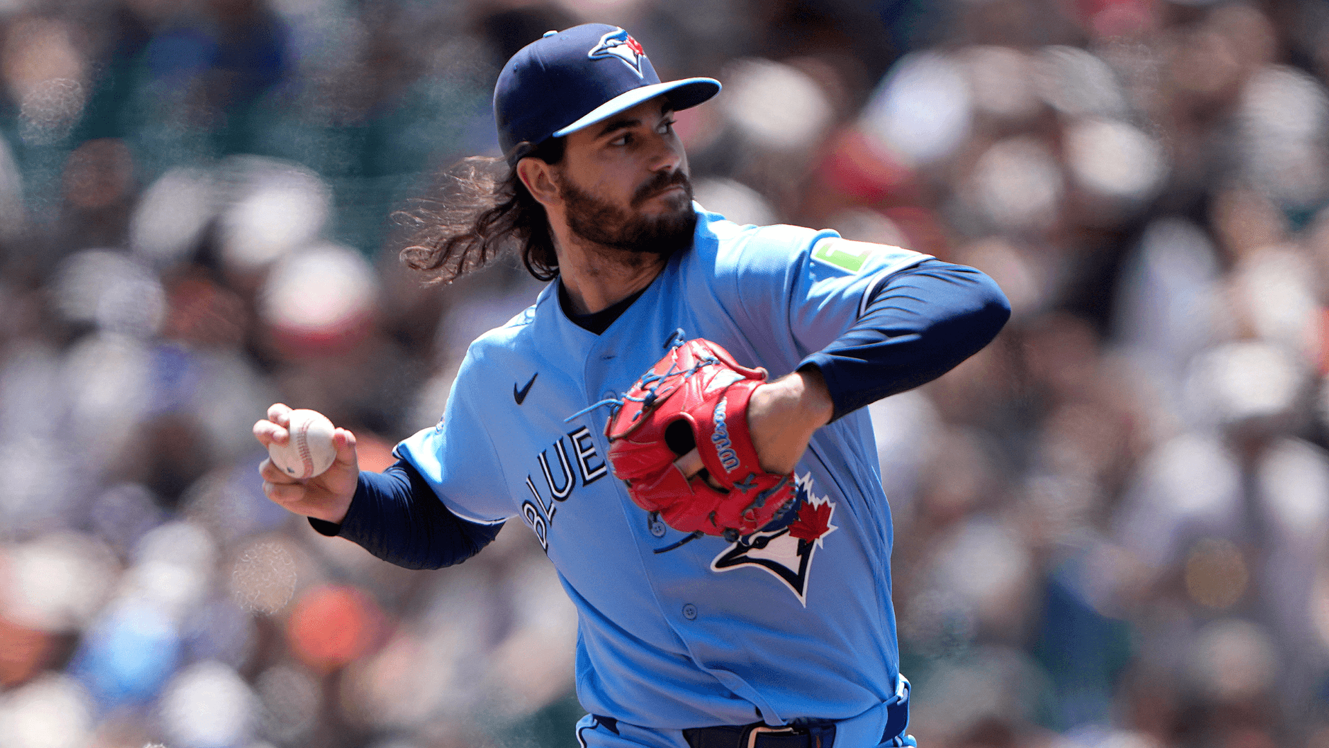 Blue Jays' Dylan Cease takes no-hitter into ninth vs. Giants, falls short of Toronto's first no-no since 1990