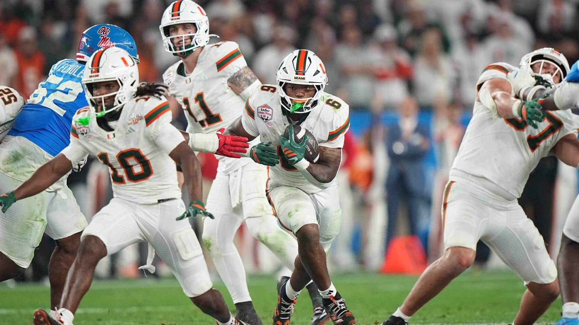 College football's top 10 RB rooms: Miami, Texas Tech boast the country's most dangerous backfields