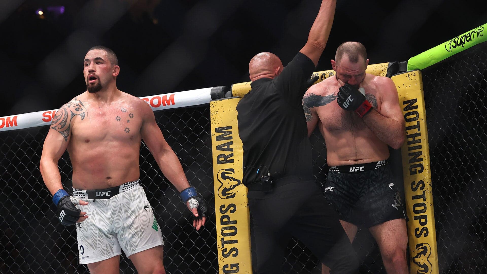 UFC 329: Robert Whittaker stops Nikita Krylov in a striking clinic during light heavyweight debut