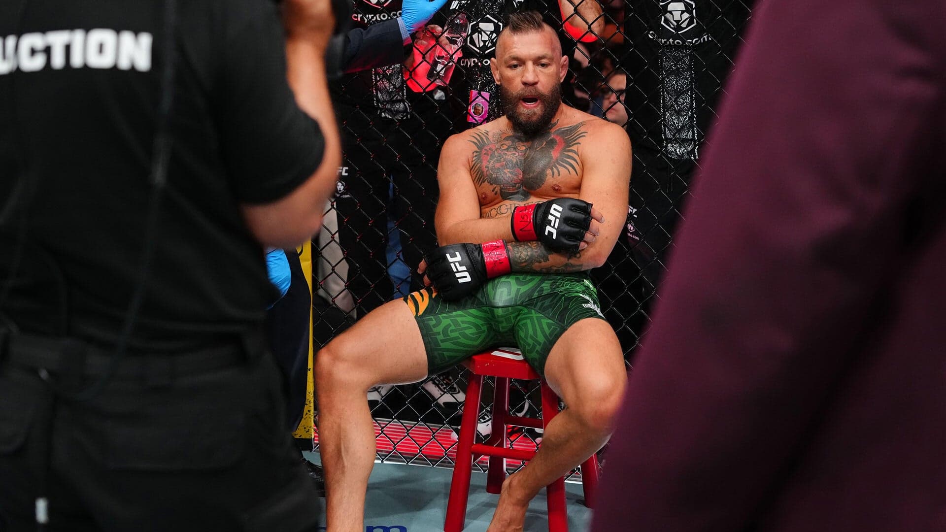 Dustin Poirier on Conor McGregor injury at UFC 329: 'It couldn't have happened to a better guy'