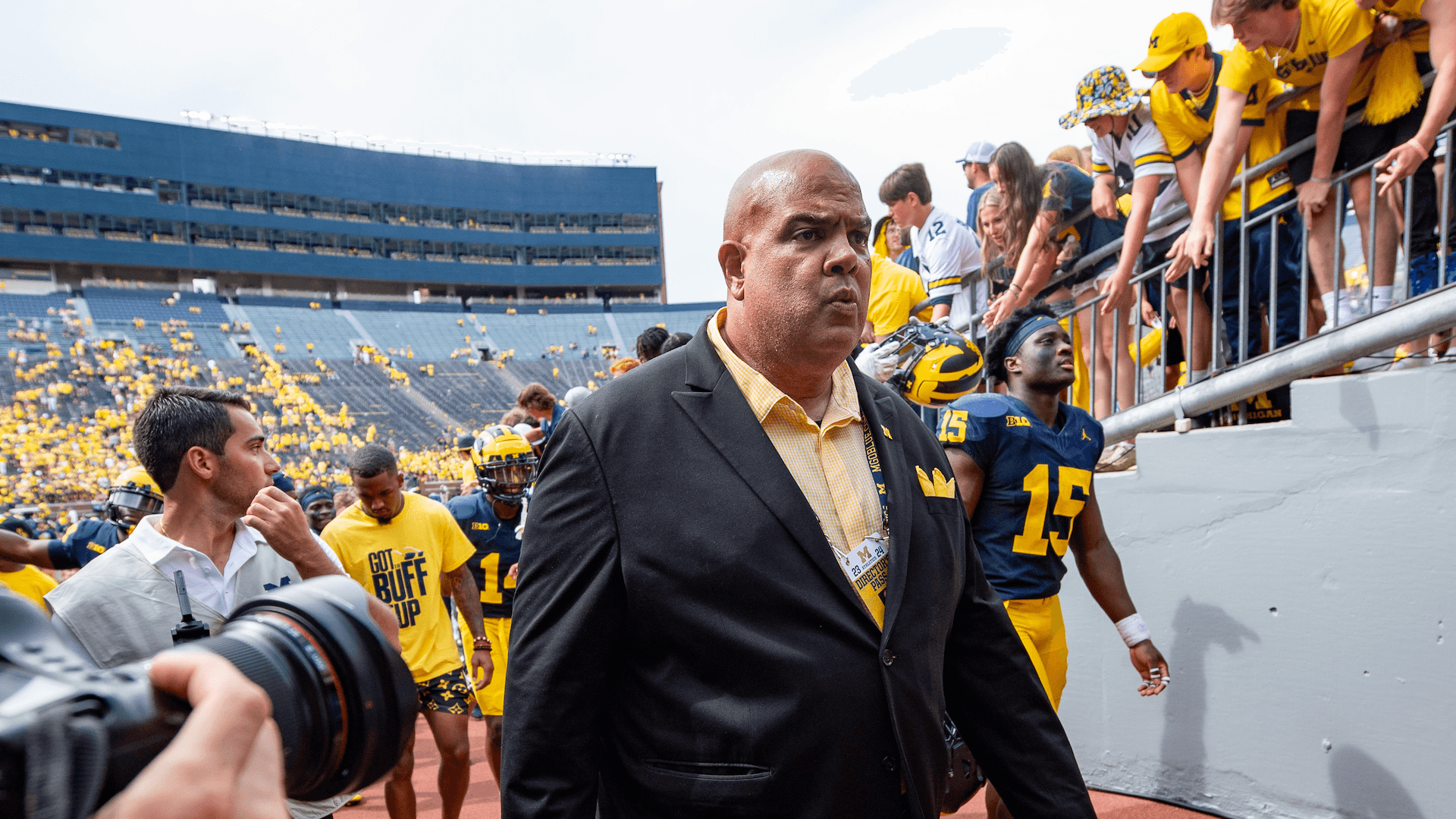 Michigan athletic director Warde Manuel uncertain on future as internal investigation results loom