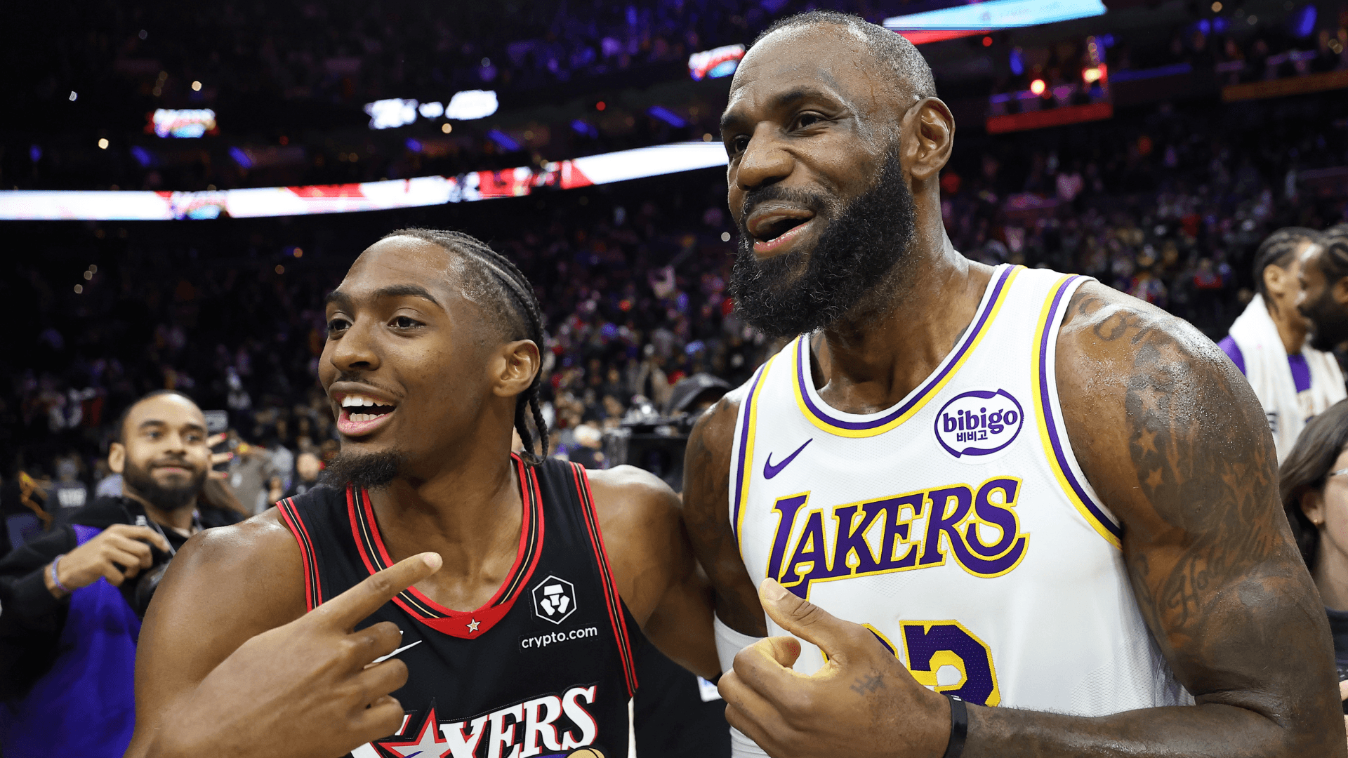 LeBron James says he 'trusts the process,' but that doesn't guarantee he's joining the 76ers