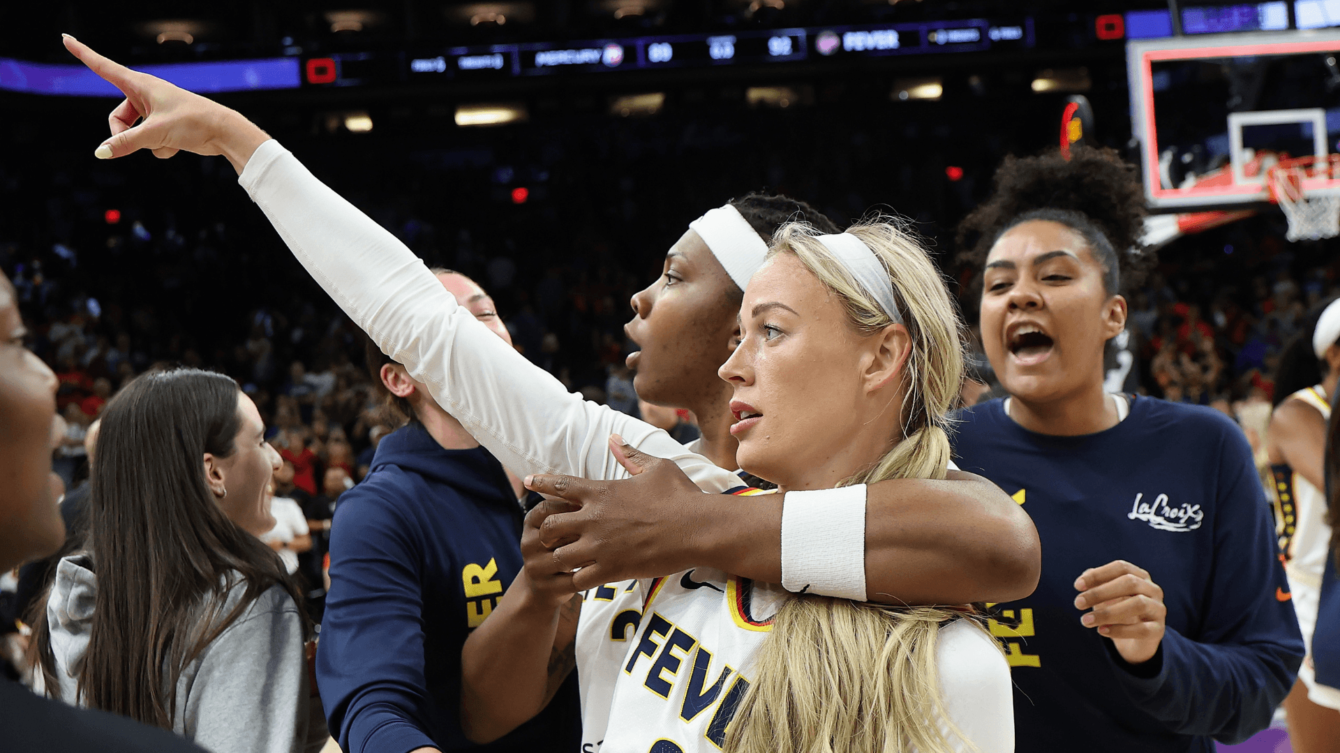 Why the WNBPA is blocking licensees from using Sophie Cunningham's viral pointing meme
