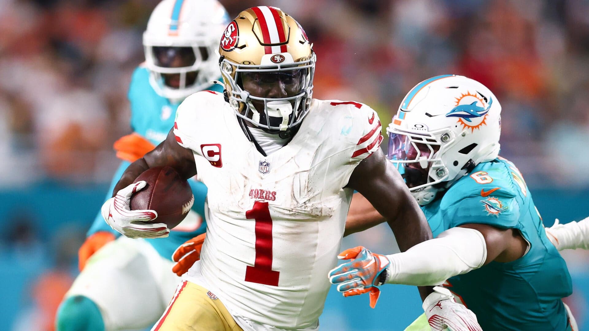 Deebo Samuel reunites with 49ers amid injuries to wide receivers Ricky Pearsall, Christian Kirk