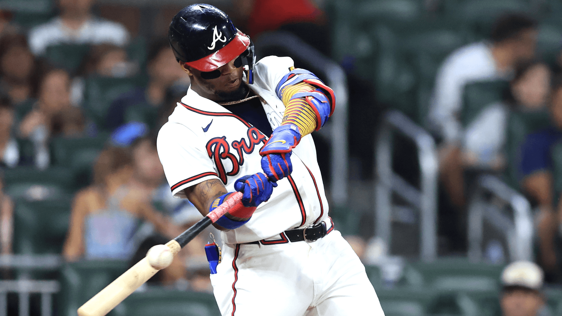 MLB blooper of the year? Braves' Ronald Acuña Jr. homers thanks to colliding Marlins outfielders