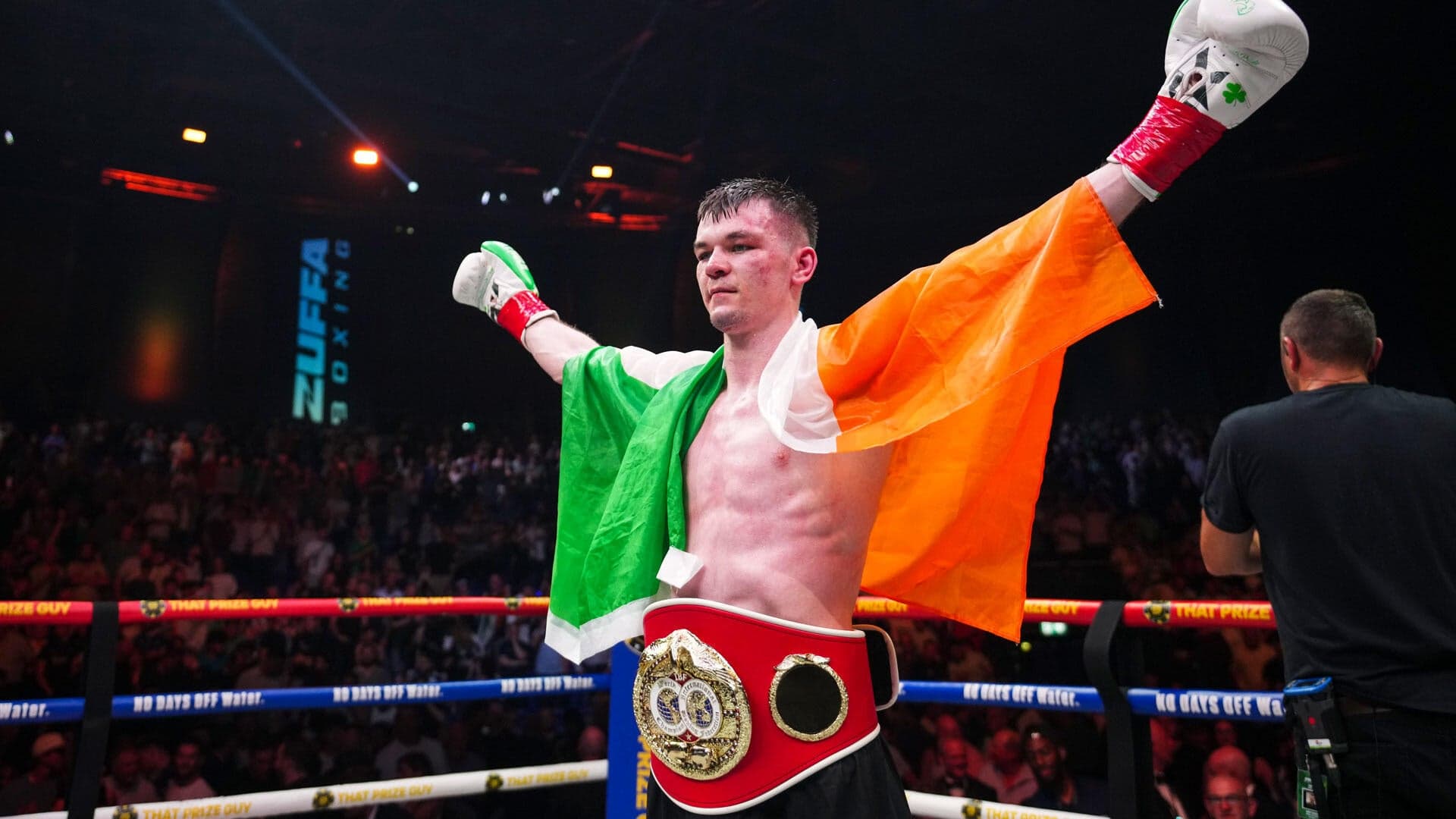 Zuffa Boxing 10 results: Aaron McKenna wins IBF middleweight gold, Callum Walsh survives knockdown to grab win