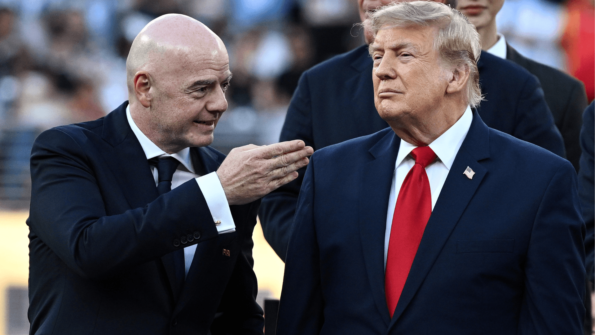 Donald Trump backs Gianni Infantino as pressure mounts on FIFA president to resign