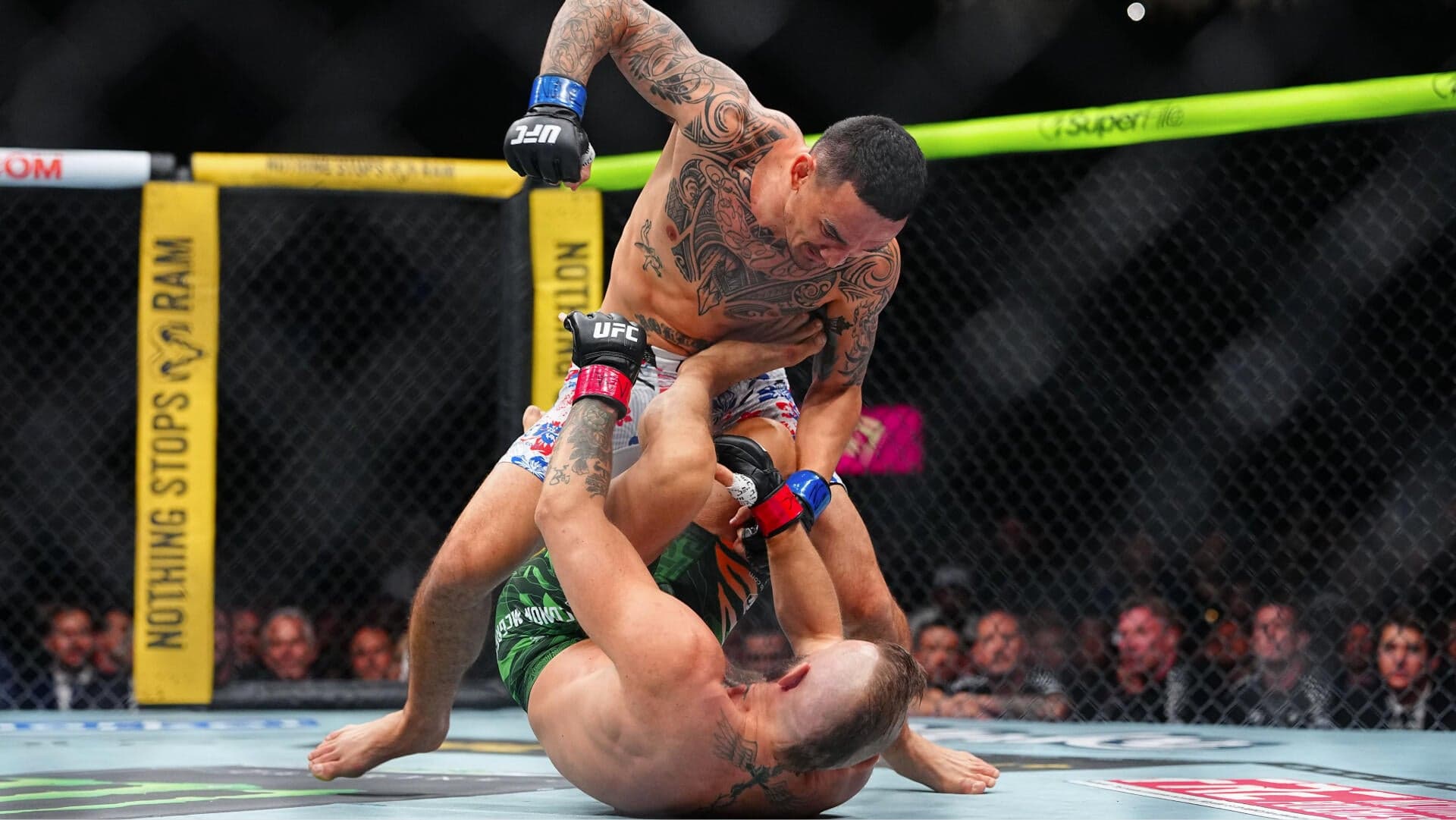 Max Holloway responds to 'delusional' Conor McGregor and his injury after UFC 329: 'He looked old'