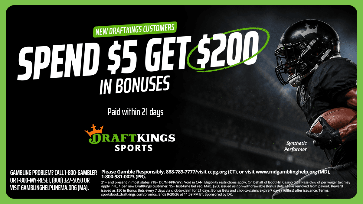 Use DraftKings promo code to get $200 in bonus bets by targeting MLB, Giants-Reds, college football on Monday