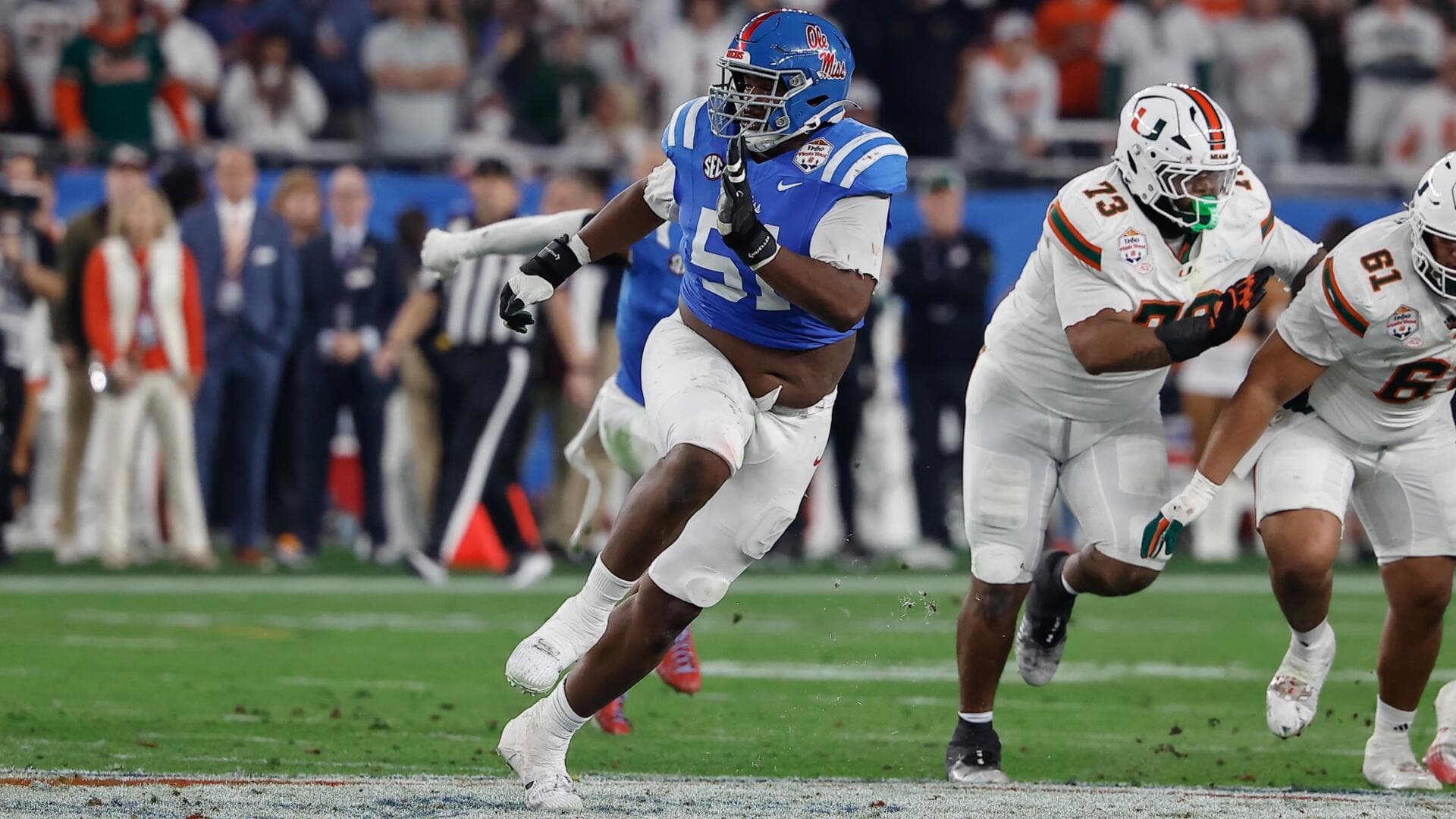 LSU expected to add ex-Ole Miss star DT Zxavian Harris after NFL stint in late boost for Lane Kiffin