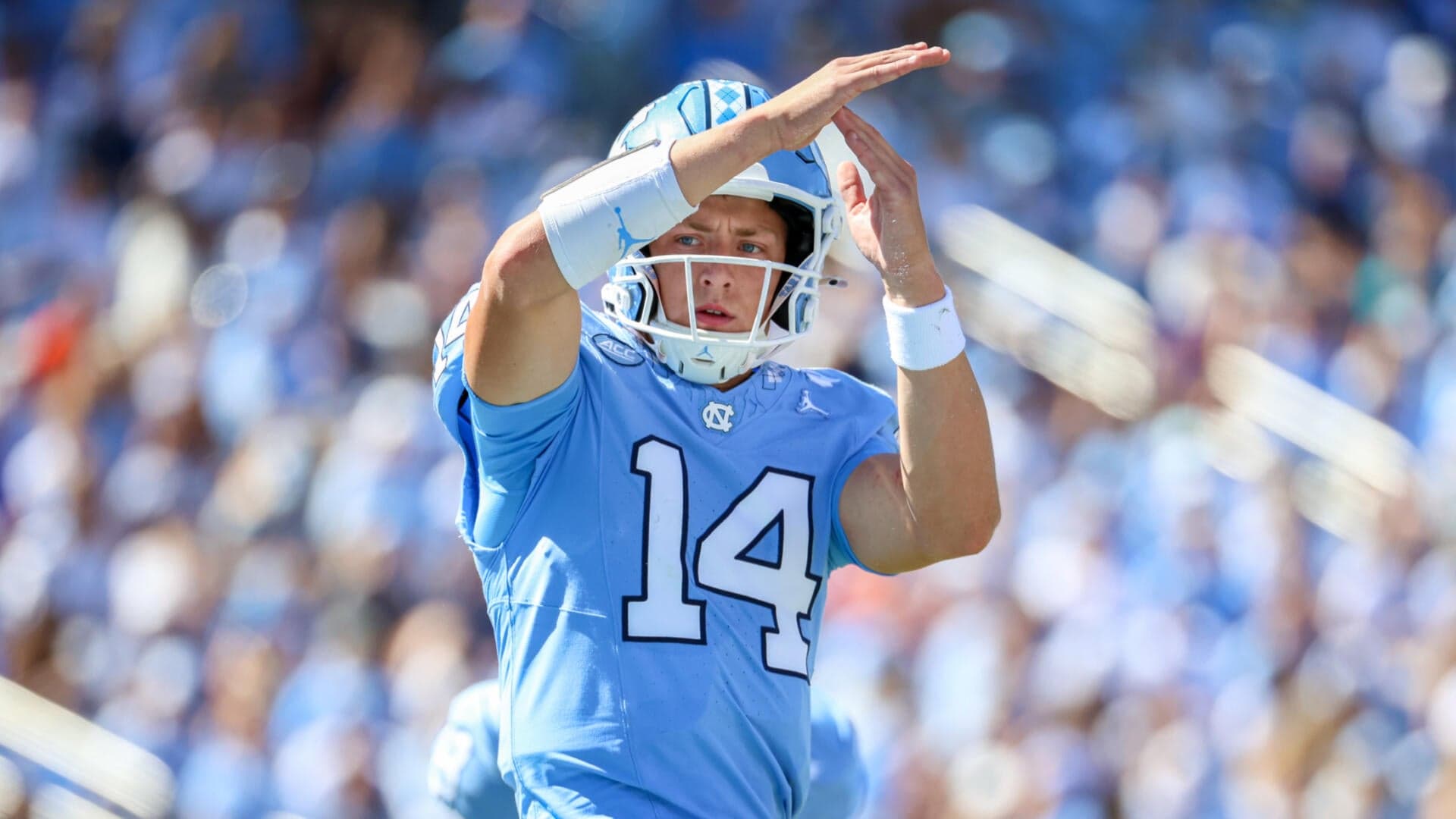 Six steps brought Max Johnson and his father to tears. Two years later, he's a starting quarterback again