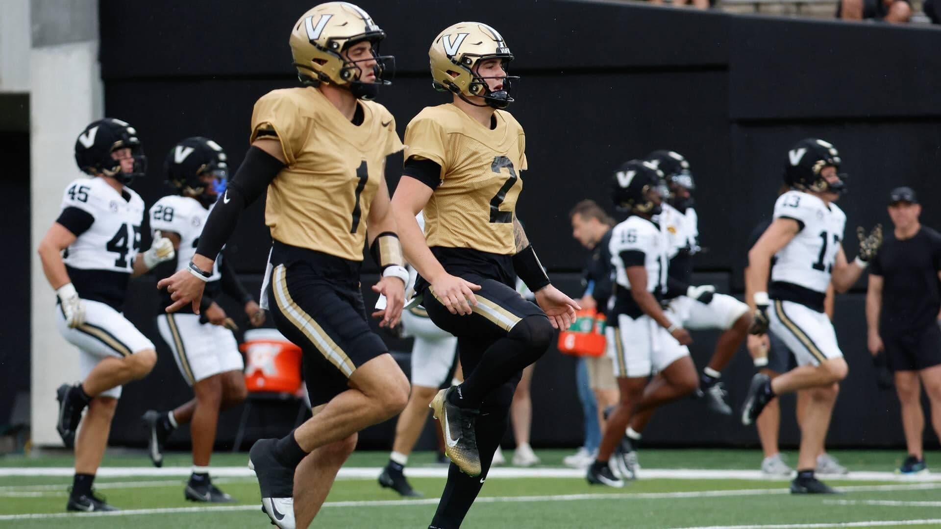 Vanderbilt names Blaze Berlowitz starting QB, but star freshman Jared Curtis still has path to take over