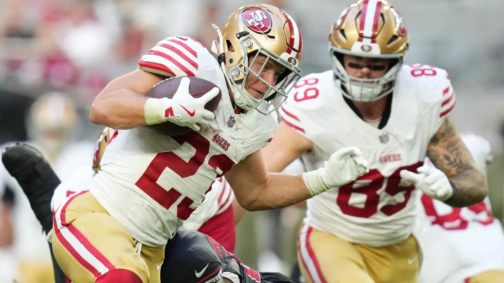 2026 Week 5 NFL player prop picks, best bets for Sunday's games include Bijan Robinson, Christian McCaffrey