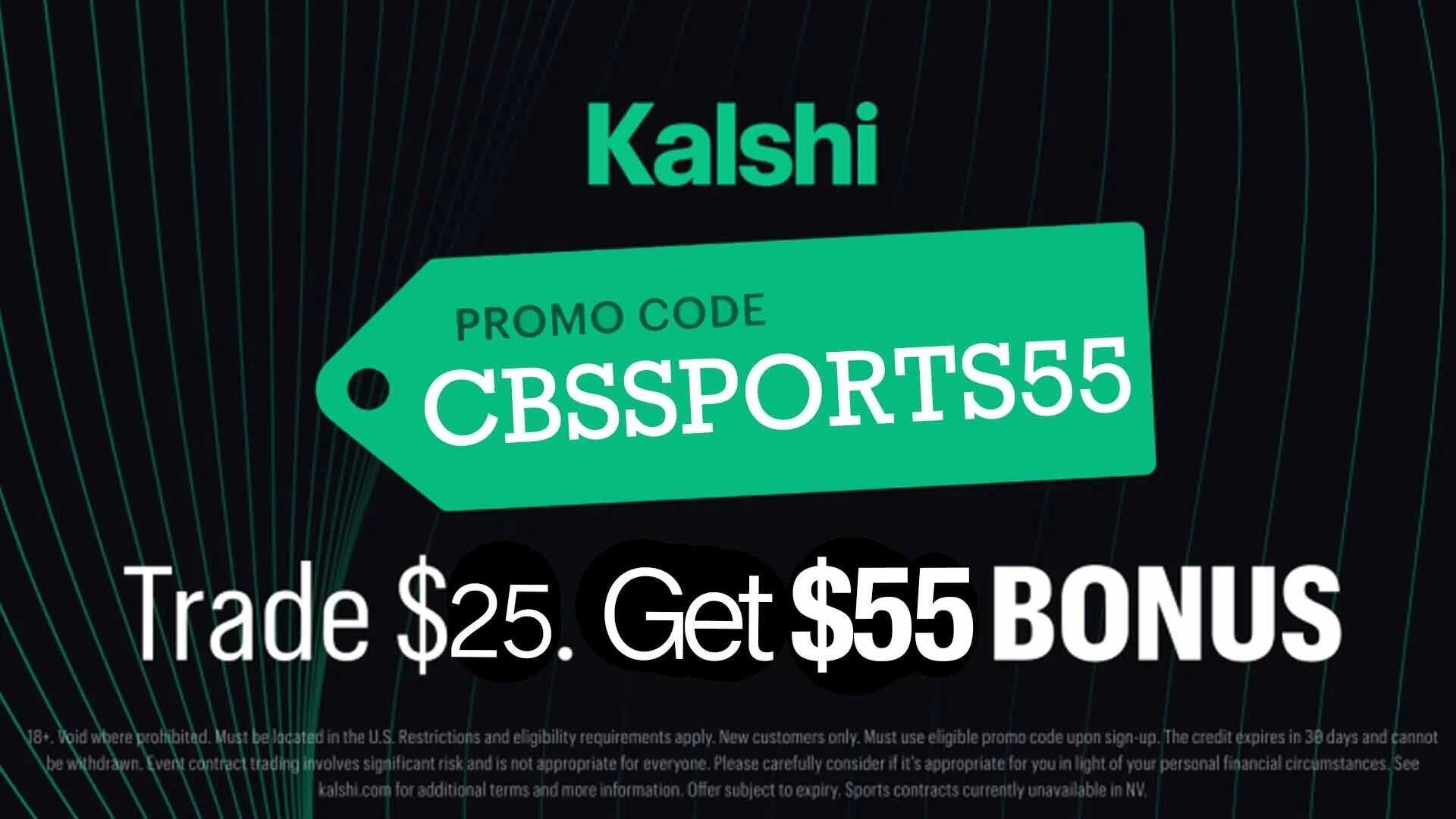 Kalshi promo code CBSSPORTS55: Land $55 bonus for Cowboys vs. Eagles on Monday Night Football