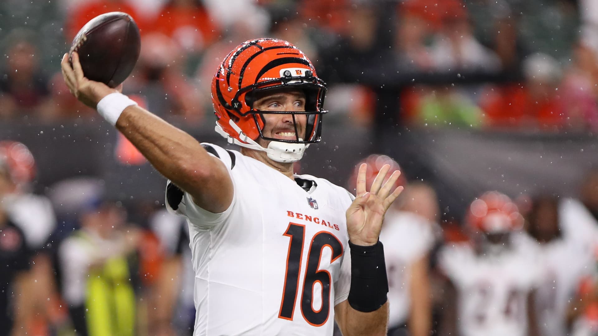 Bengals' Joe Flacco sets record straight on trade rumors to Giants after Jaxson Dart injury