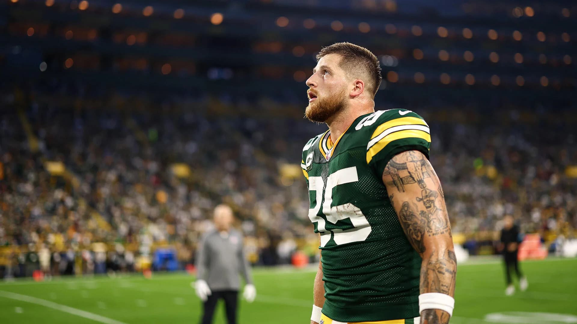 Packers' Tucker Kraft responds to boos at Lambeau Field: 'It's not going to help us win'