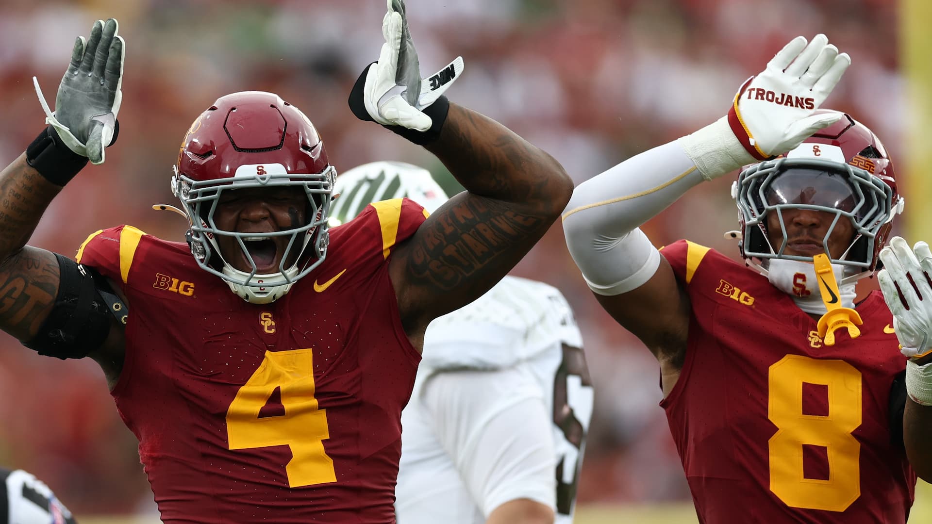 Dante Moore hit update: USC's Desman Stephens faces possible suspension after vicious late blow caused injury