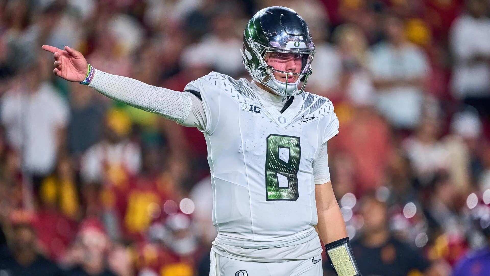 How patience paid off for Dylan Raiola, Oregon as ex-Nebraska QB steps up for Ducks after Dante Moore injury